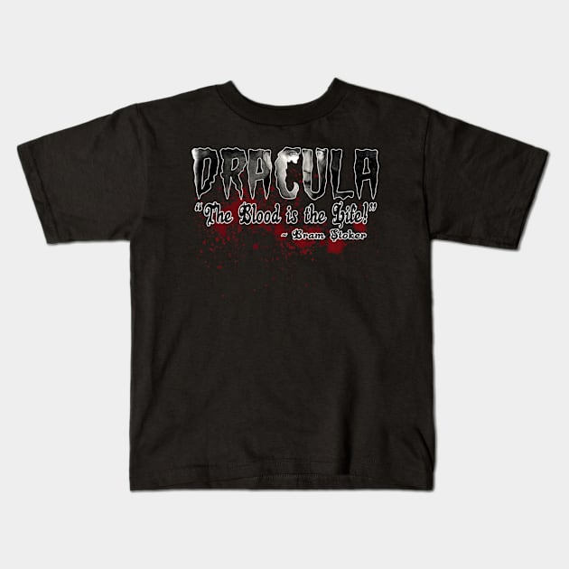 Dracula B.S. Classic Kids T-Shirt by pberwickmillen